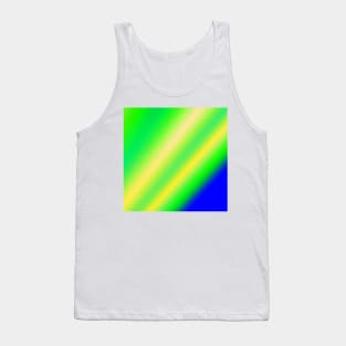 green blue orange abstract texture art Tank Top